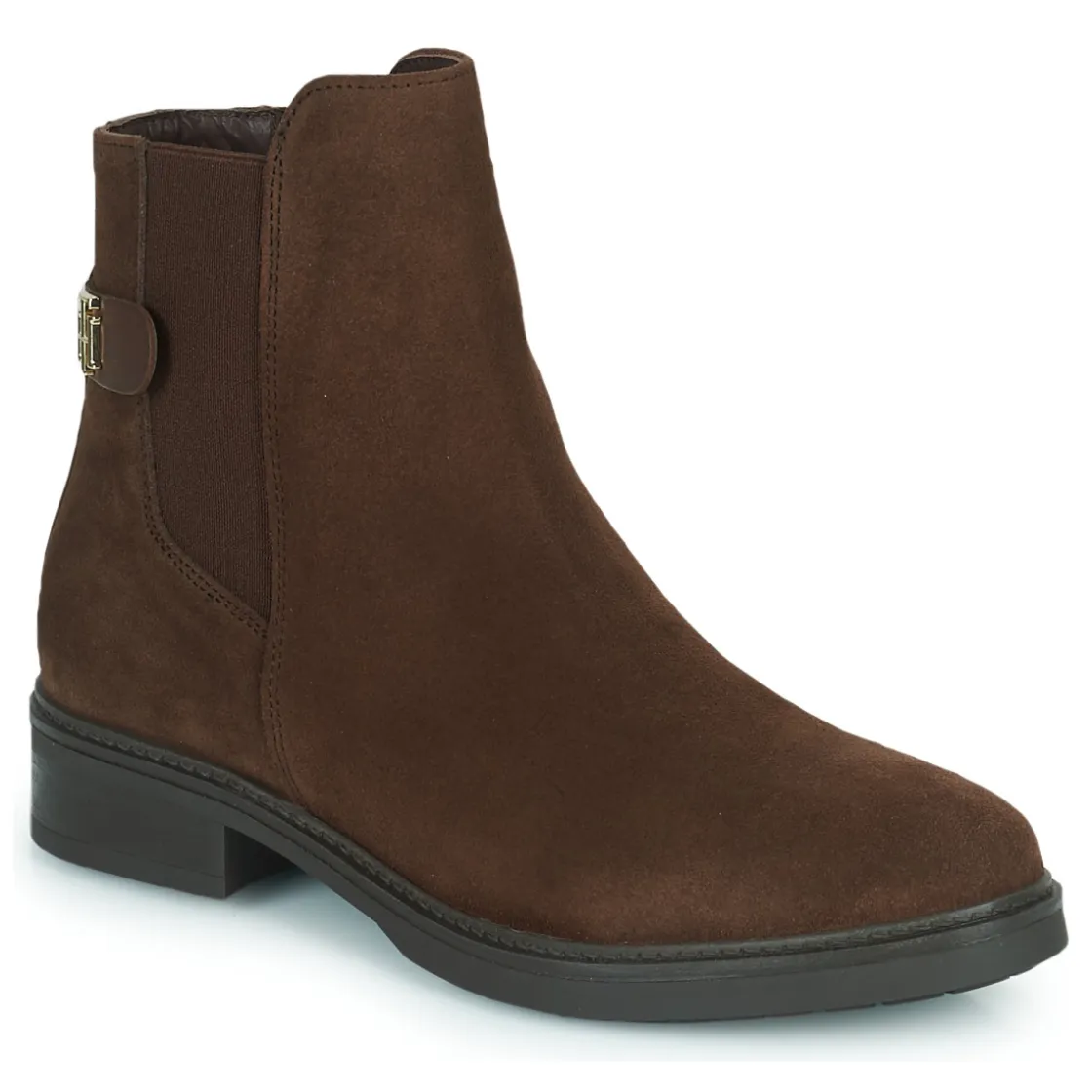 Tommy Hilfiger - Coin Suede Flat Boot< Bottines / Boots