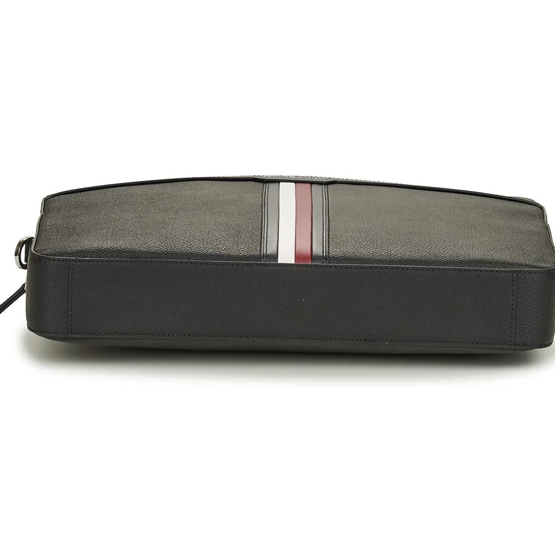 Tommy Hilfiger - TH COATED CANVAS COMPUTER BAG Noir Discount