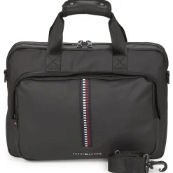 Tommy Hilfiger - TH CORP COMPUTER BAG Noir Discount