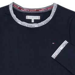 Tommy Hilfiger Robes^- TOMMY TAPE RIB DRESS
