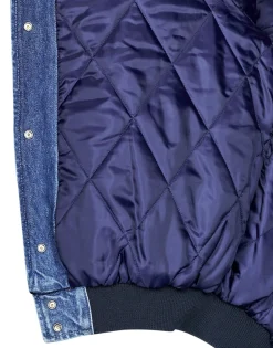 Tommy Jeans Vestes^- DENIM LETTERMAN JACKET DF7018