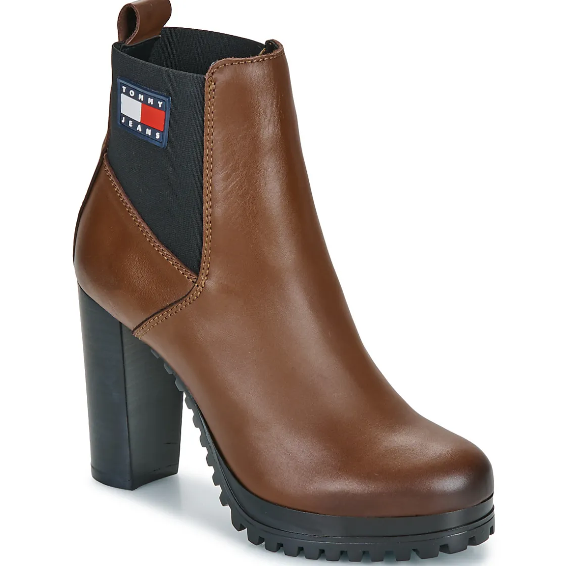 Tommy Jeans - ESSENTIALS HIGH HEEL Marron Clearance