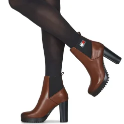 Tommy Jeans - ESSENTIALS HIGH HEEL Marron Clearance