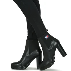 Tommy Jeans - Essentials High Heel Boot Noir Outlet