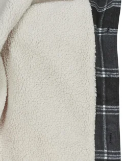 Tommy Jeans - TJM CHECK SHERPA OVERSHIRT EXT< Chemises