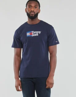 Tommy Jeans T-shirts & Polos^- TJM CLSC RWB CHEST LOGO TEE