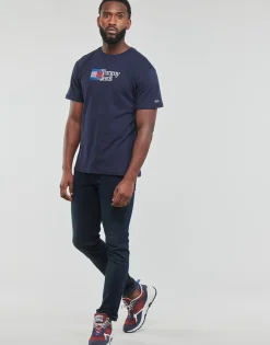 Tommy Jeans T-shirts & Polos^- TJM CLSC RWB CHEST LOGO TEE