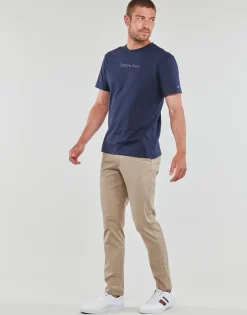 Tommy Jeans - TJM CLSC SMALL TEXT TEE Marine Online
