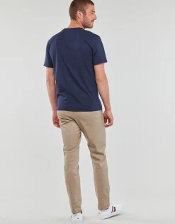 Tommy Jeans - TJM CLSC SMALL TEXT TEE Marine Online
