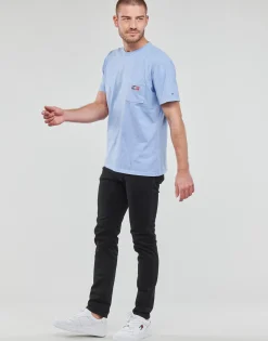 Tommy Jeans - TJM CLSC TIMELESS TOMMY TEE Bleuciel Outlet