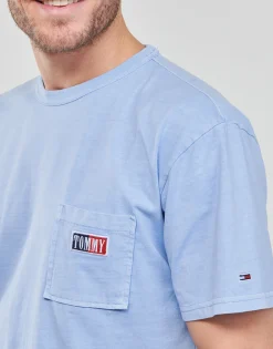 Tommy Jeans - TJM CLSC TIMELESS TOMMY TEE Bleuciel Outlet