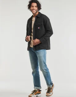 Tommy Jeans Chemises^- TJM ESSENTIAL SOLIDOVERSHIRT