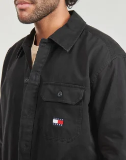 Tommy Jeans Chemises^- TJM ESSENTIAL SOLIDOVERSHIRT