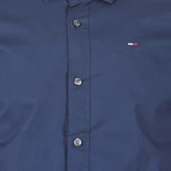 Tommy Jeans - TJM ORIGINAL STRETCH SHIRT Marine Outlet