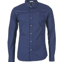 Tommy Jeans - TJM ORIGINAL STRETCH SHIRT Marine Outlet