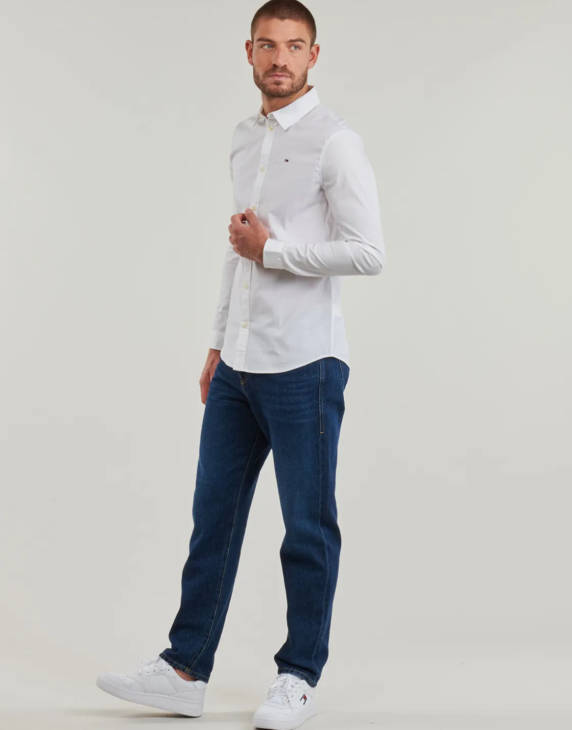 Tommy Jeans - TJM ORIGINAL STRETCH SHIRT< Chemises