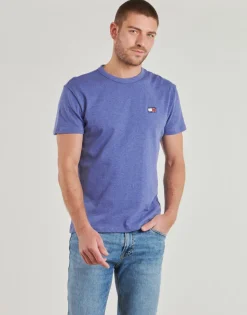 Tommy Jeans - TJM REG BADGE TEE EXT Bleu Clearance