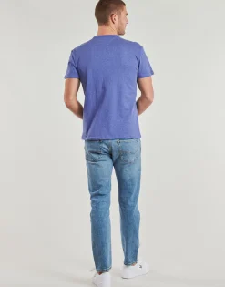 Tommy Jeans - TJM REG BADGE TEE EXT Bleu Clearance
