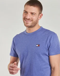 Tommy Jeans - TJM REG BADGE TEE EXT Bleu Clearance