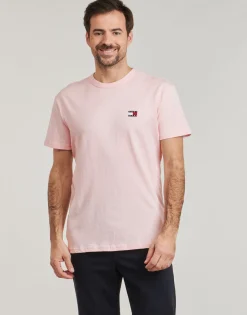 Tommy Jeans - TJM REG BADGE TEE EXT Rose New