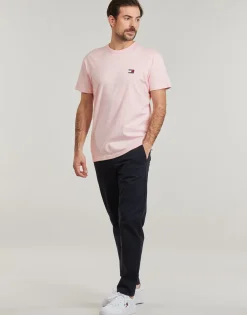 Tommy Jeans - TJM REG BADGE TEE EXT Rose New