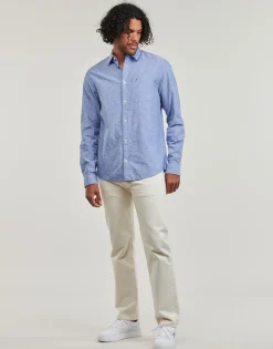 Tommy Jeans - TJM REG LINEN BLEND SHIRT< Chemises