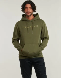 Tommy Jeans Sweats & Polaires^- TJM REG LINEAR GOLD HOOD EXT
