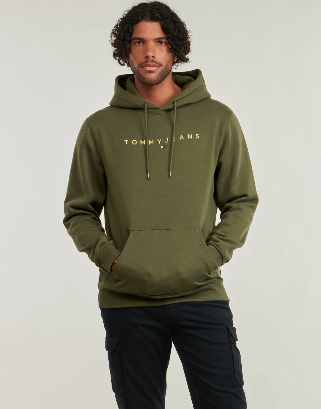 Tommy Jeans Sweats & Polaires^- TJM REG LINEAR GOLD HOOD EXT