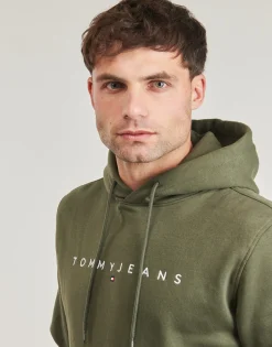 Tommy Jeans Sweats & Polaires^- TJM REG LINEAR LOGO HOODIE EXT