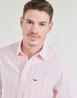 Tommy Jeans - TJM REG OXFORD STRIPESHIRT< Chemises