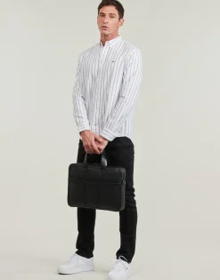 Tommy Jeans - TJM REG OXFORD STRIPE SHIRT Blanc Online