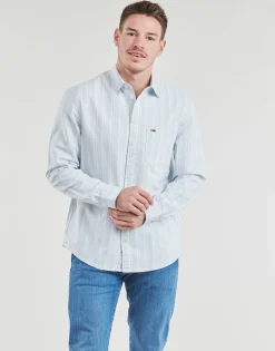 Tommy Jeans - TJM REG OXFORD STRIPESHIRT Online