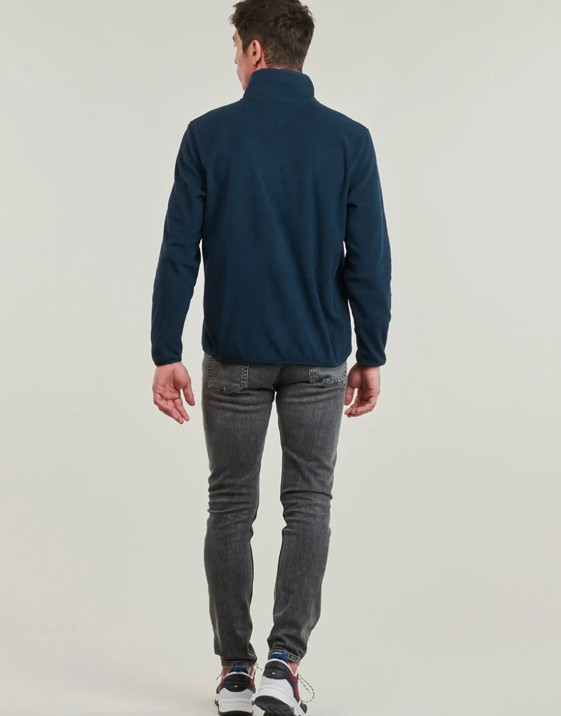 Tommy Jeans - TJM REG S FLAG POLAR 1/4 ZIP< Sweats & Polaires