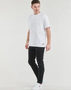 Tommy Jeans - TJM REG S NEW CLASSICS TEE EXT Blanc Sale