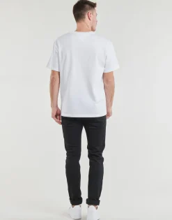 Tommy Jeans - TJM REG S NEW CLASSICS TEE EXT Blanc Sale