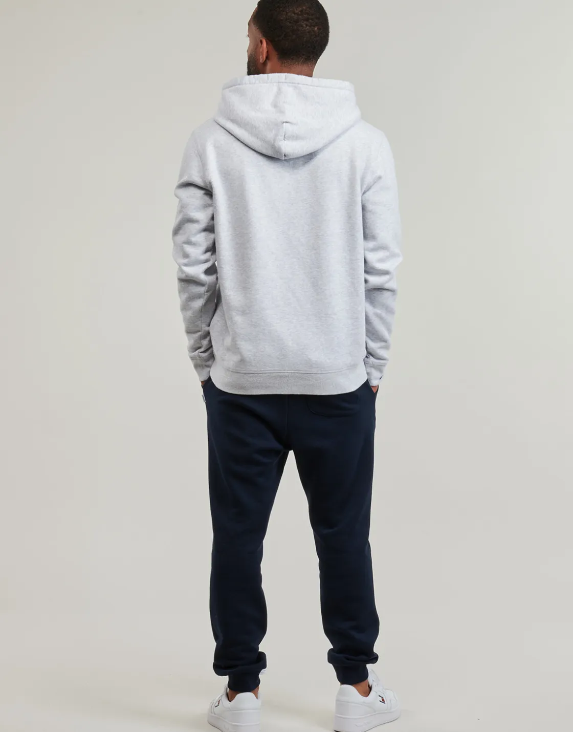 Tommy Jeans - TJM REG WASHED PREP EXPLR HOODIE Gris