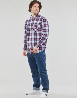 Tommy Jeans - TJM RELAXED FLANNEL SHIRT< Chemises