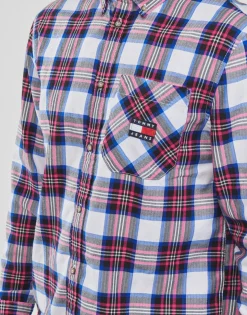 Tommy Jeans - TJM RELAXED FLANNEL SHIRT< Chemises