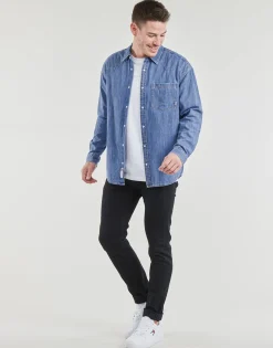Tommy Jeans - TJM RLX WESTERN DENIM SHIRT< Chemises