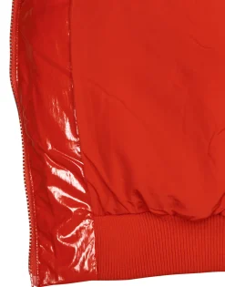 Tommy Jeans - TJW BADGE GLOSSY PUFFER Rouge New