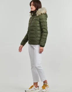Tommy Jeans - TJW BASIC HOODED DOWN JACKET EXT Kaki New