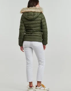 Tommy Jeans - TJW BASIC HOODED DOWN JACKET EXT Kaki New