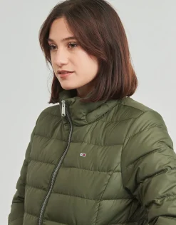 Tommy Jeans - TJW BASIC HOODED DOWN JACKET EXT Kaki New