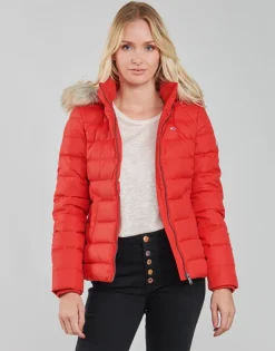 Tommy Jeans Manteaux^- TJW BASIC HOODED DOWN JACKET