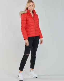 Tommy Jeans Manteaux^- TJW BASIC HOODED DOWN JACKET
