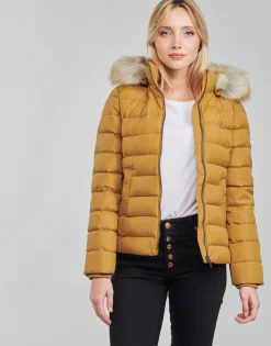Tommy Jeans Manteaux^- TJW BASIC HOODED DOWN JACKET