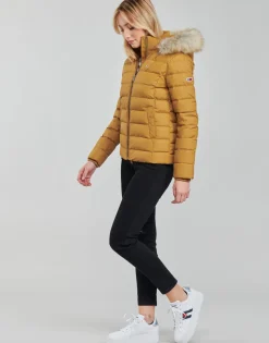 Tommy Jeans Manteaux^- TJW BASIC HOODED DOWN JACKET