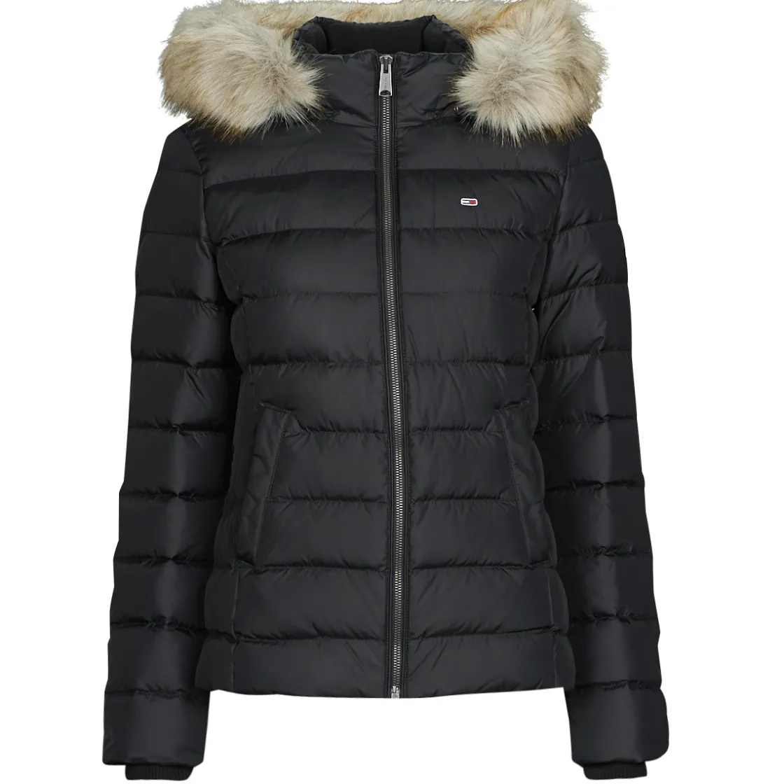 Tommy Jeans Manteaux^- TJW BASIC HOODED DOWN JACKET