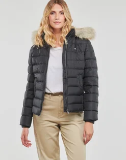 Tommy Jeans Manteaux^- TJW BASIC HOODED DOWN JACKET