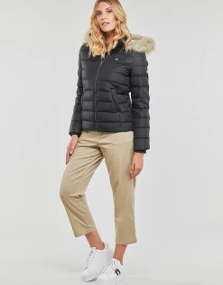 Tommy Jeans Manteaux^- TJW BASIC HOODED DOWN JACKET